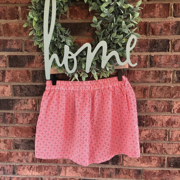 ✨5/$15 { JOE FRESH } Pink & Red Patterned Shorts - Picture 5 of 7